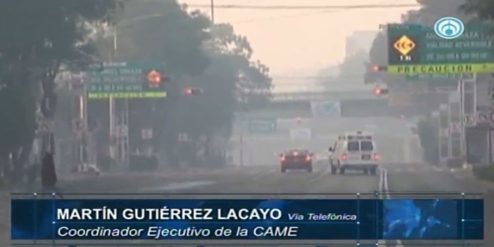 “No estamos en alerta ambiental”: CAME
