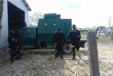 Aseguran camioneta con blindaje artesanal en Tamaulipas - camioneta-blindada-2