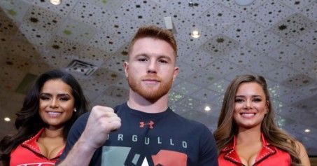 Canelo se presenta en el MGM Grand en Las Vegas, Nevada Canelo se presenta en el MGM Grand en Las Vegas, Nevada