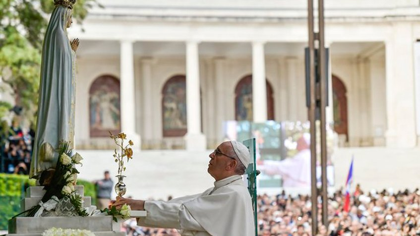 El papa Francisco canoniza a los niños pastores de Fátima