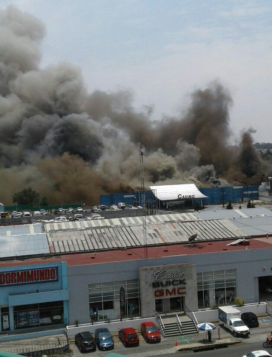 Controlan incendio de casino en Naucalpan - casino-naucalpan
