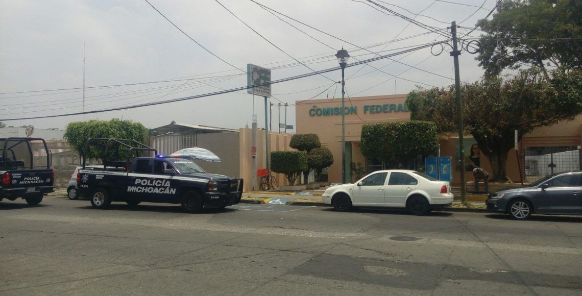 Asalto en CFE de Uruapan deja un herido