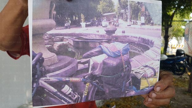 Roban bicicleta de hombre que buscaba romper un Récord Guinness - ciclista