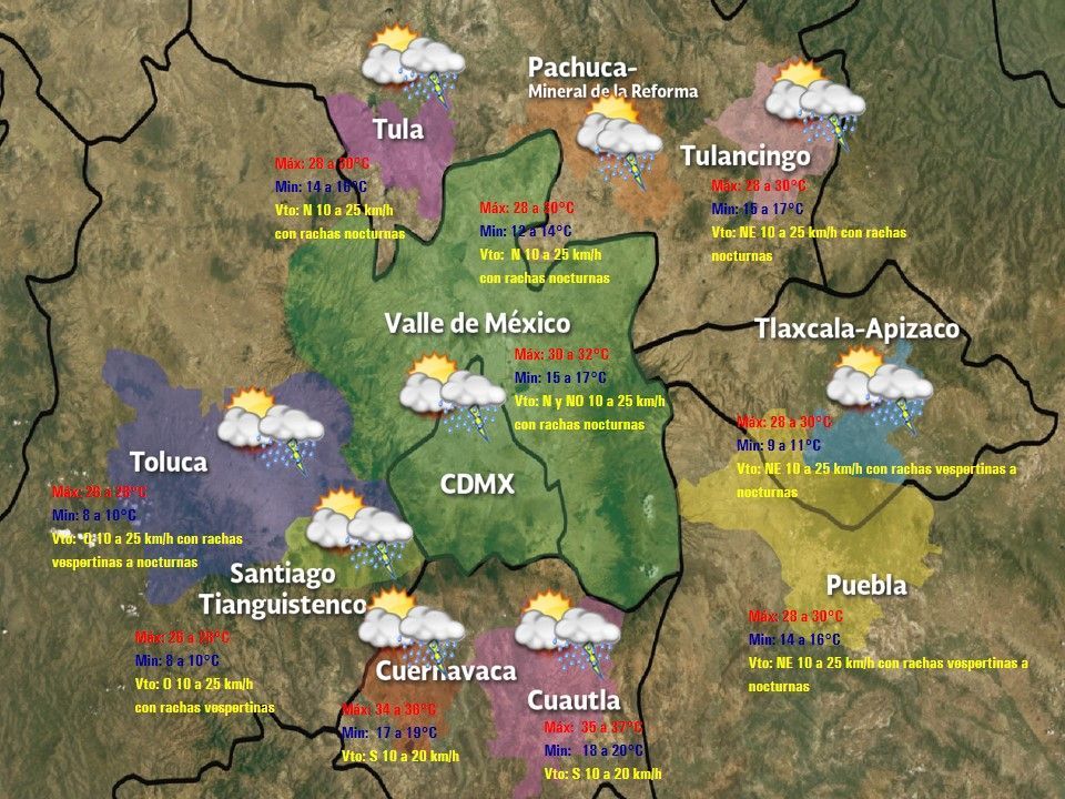 Prevén temperaturas mayores a 30 grados en la Ciudad de México - clima-20-maycdmx