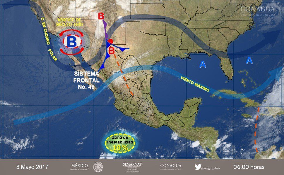 Prevalecerá el ambiente frío en el norte del país - clima-8-may
