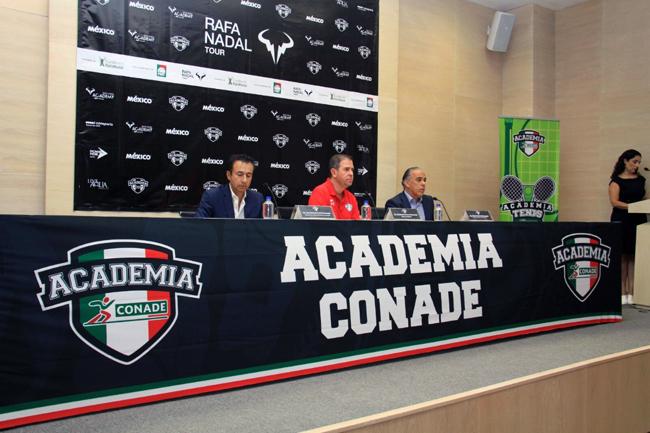 Conade pagará 12.5 mdp para realizar el Nadal World Tour