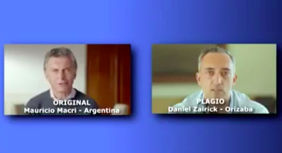Candidato del PAN-PRD copia spot de Mauricio Macri
