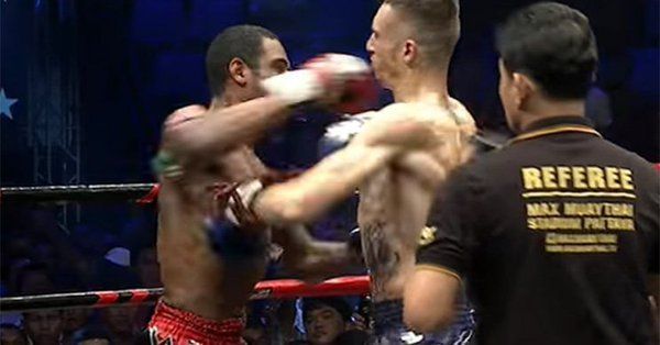 #Video Doble nocaut durante pelea en Tailandia #Video Doble nocaut durante pelea en Tailandia