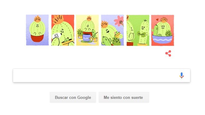 Google celebra el Día de las Madres con doodle