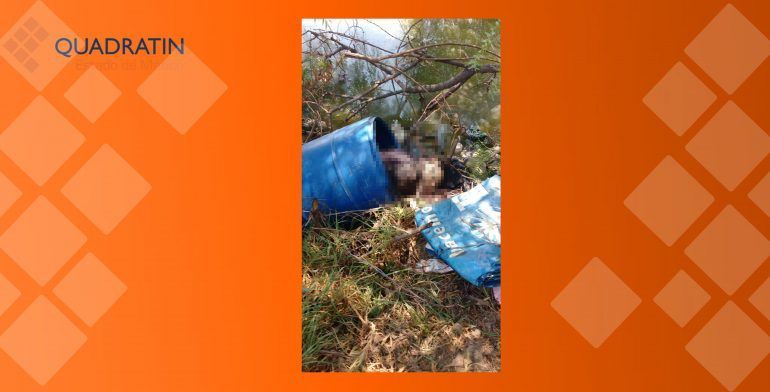 Hallan cuerpo de mujer dentro de un tambo en Cuatitlán Izcalli - entambado-okk-770x392