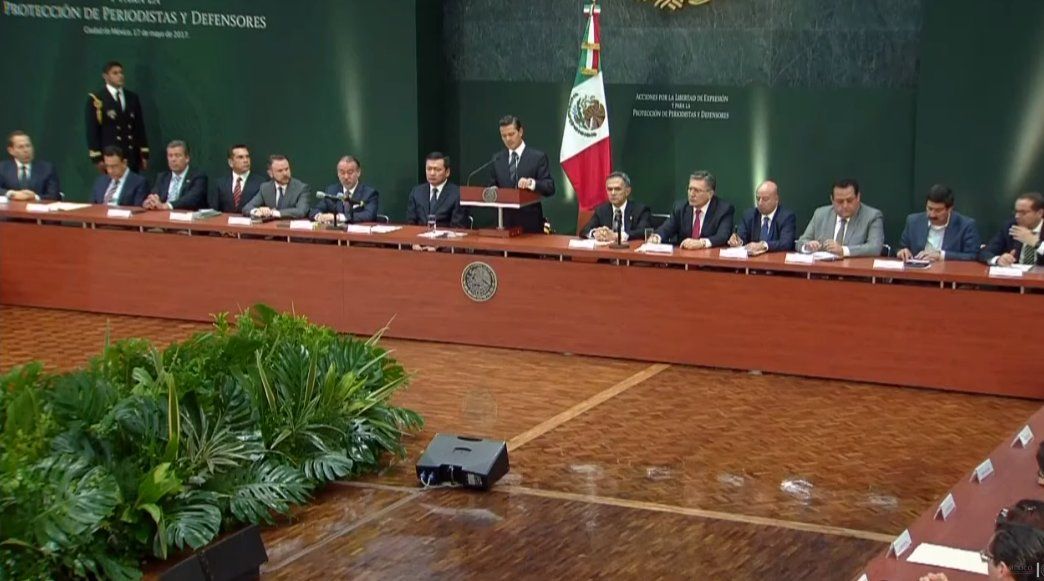‘México tiene que distinguirse por proteger a periodistas’: EPN