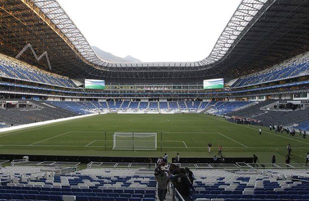 Vetan un partido estadio de Monterrey