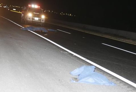 Mueren dos menores y dos adultos tras ser atropellados por tráiler - familia-muerta-nuevo-leon