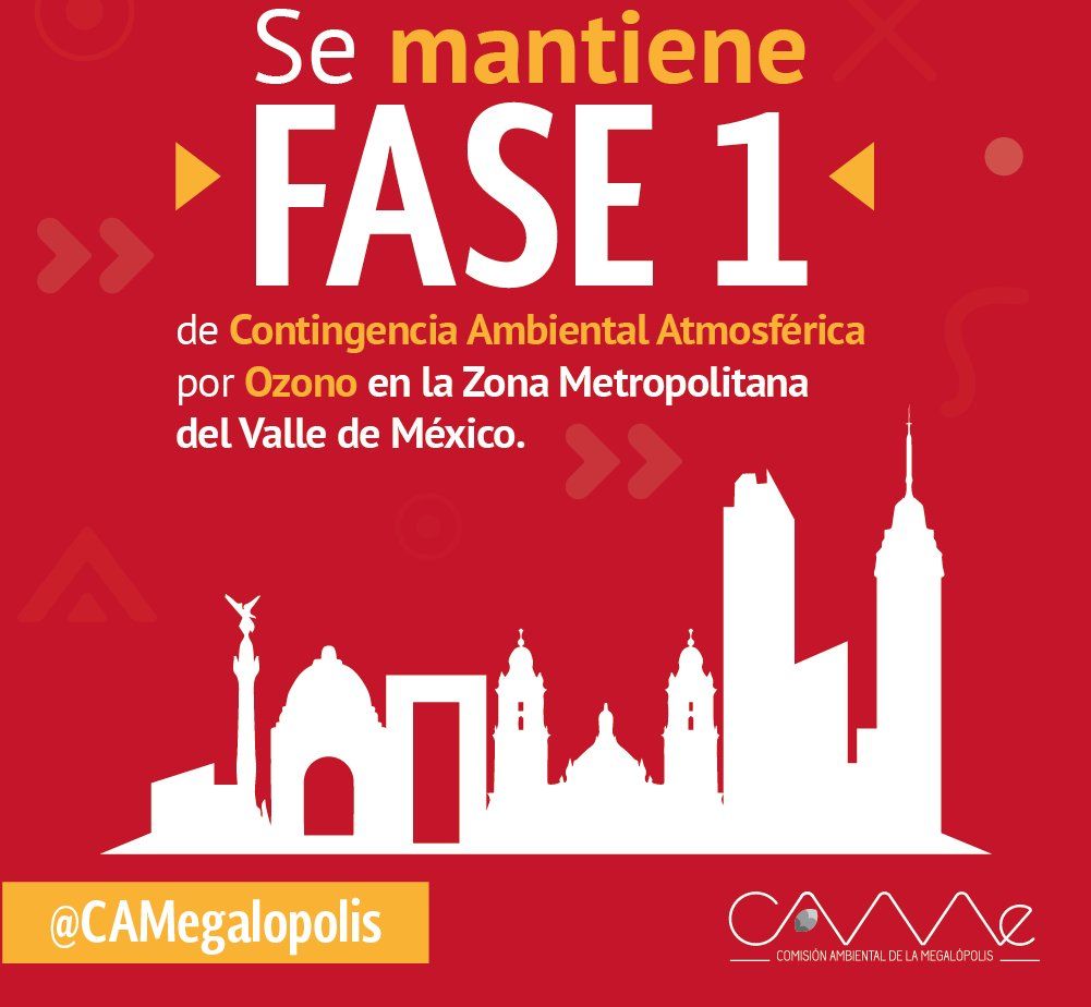 Continúa Contingencia Ambiental en el Valle de México - fase-1-contingencia