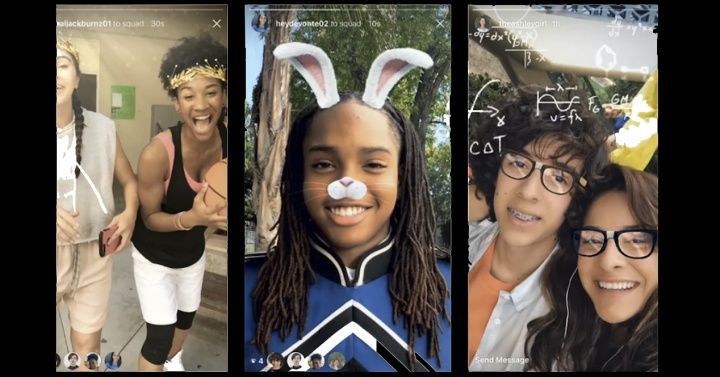 Instagram lanza filtros estilo Snapchat