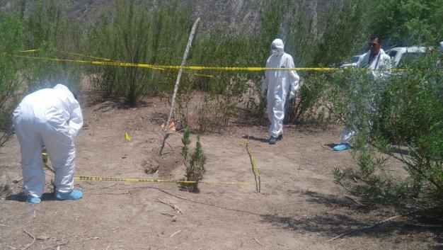 Encuentran dos cuerpos en una fosa clandestina en Nuevo León