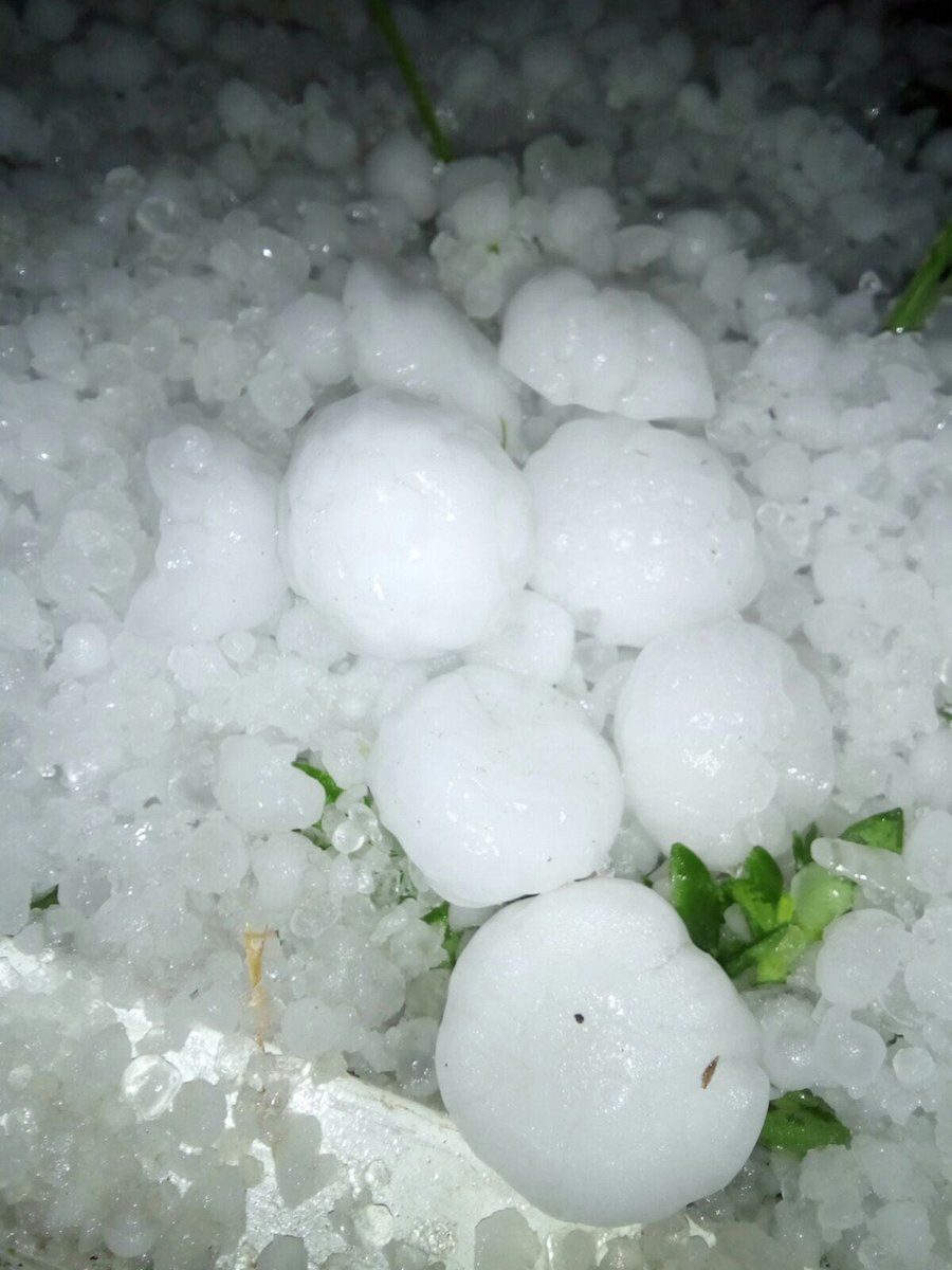 Lluvia y granizo afectó cultivos de Puebla - granizo-pue