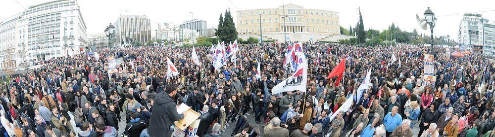 Grecia vuelve al paro nacional por nuevos recortes - grecia-1