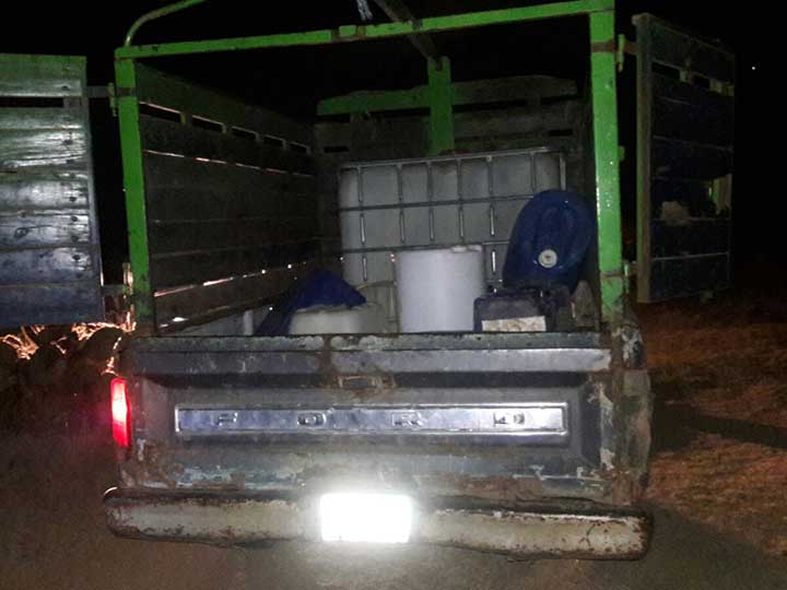 Decomisan seis vehículos con más de 38 mil litros de combustible robado