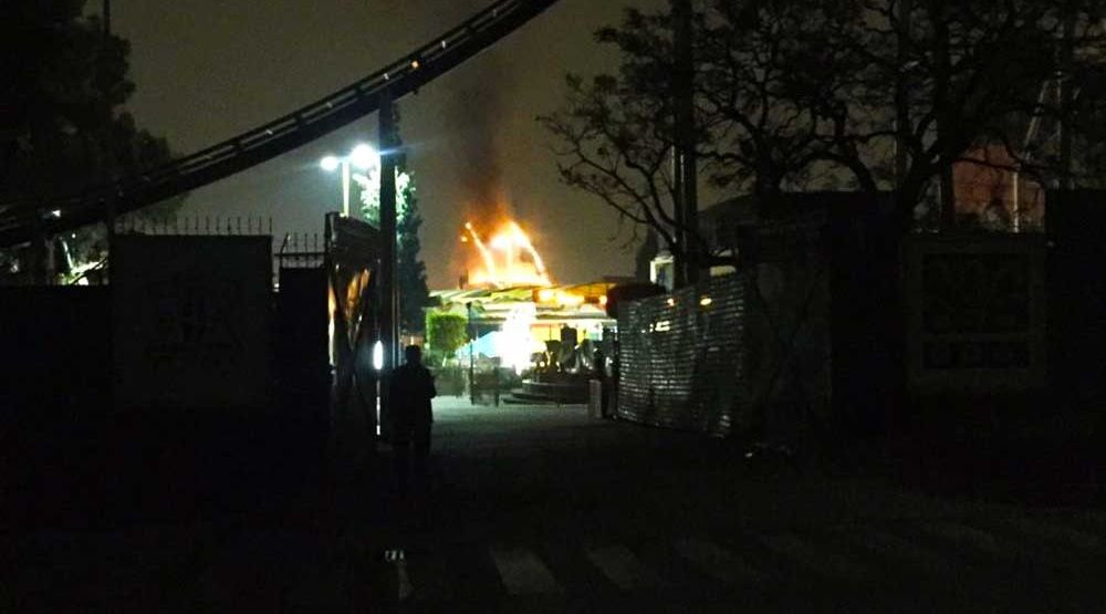 Incendio en la Feria de Chapultepec