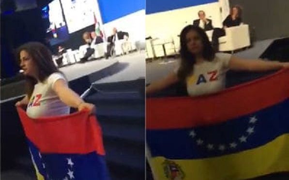 #Video Mujeres increpan a funcionario venezolano en Líbano