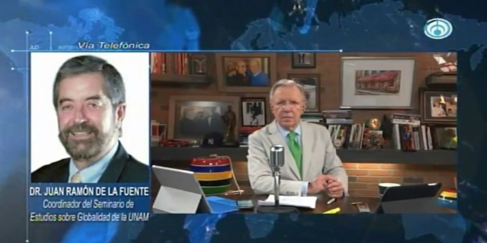Todavía no hay elementos para destituir a Trump: Juan Ramón de la Fuente Todavía no hay elementos para destituir a Trump: Juan Ramón de la Fuente