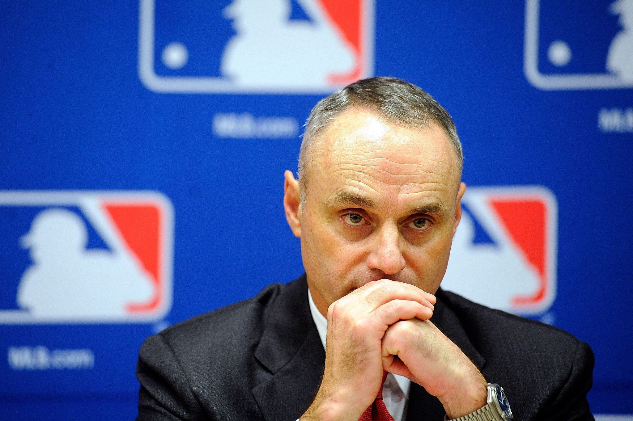 'Es tiempo de celebrar juegos oficiales de MLB en México': comisionado - la-sp-sn-rob-manfred-mlb-international-expansion-20150203