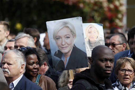 Le Pen promete regresar al franco de ganar segunda vuelta electoral - le-pen-euro2