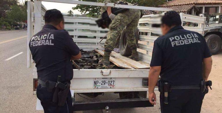 Detienen a tres presuntos integrantes de Los Viagras