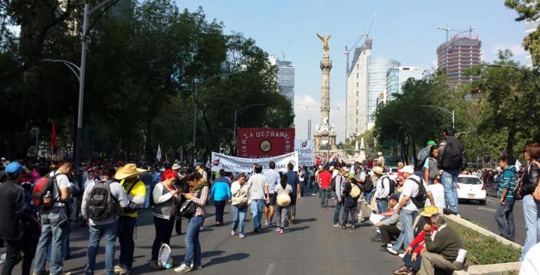 Vigilarán 3 mil policías marchas del 1 de mayo en la Ciudad de México