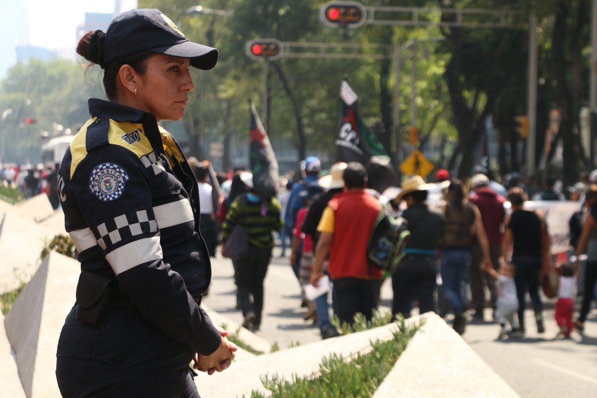 Marchas en la Ciudad de México por el Día del Trabajo - marcha-ssp