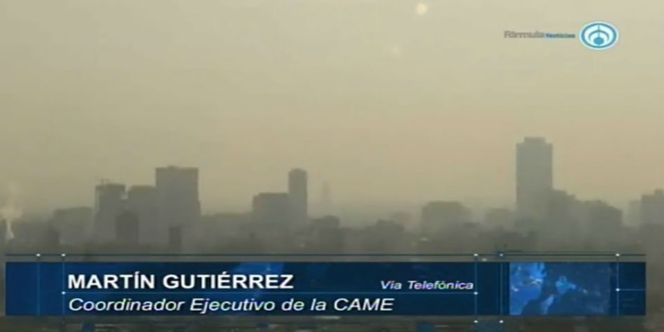 Hay condiciones de riesgo en calidad del aire hasta el sábado: CAMe