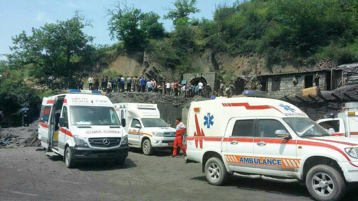 Explosión en mina deja dos muertos en Irán