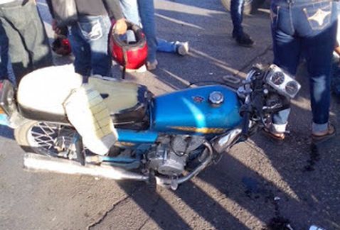 Choque de motocicletas en Durango deja cuatro heridos - motocicletas-gomez-palacio