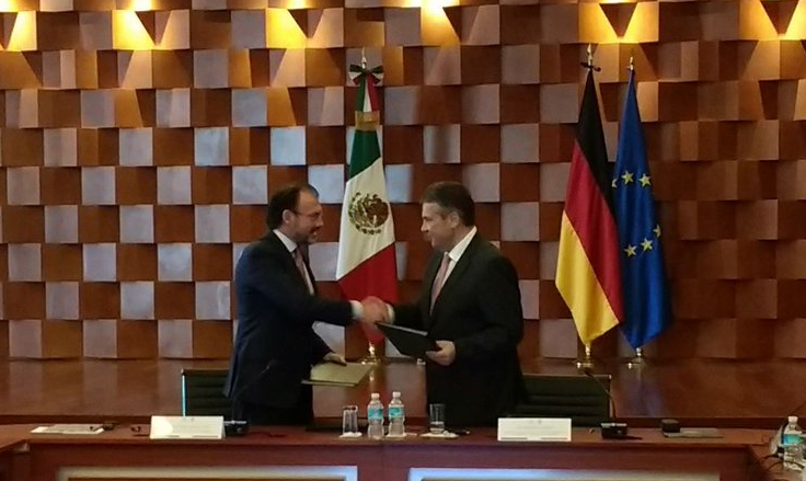 México y Alemania firman tratado de cooperación comercial