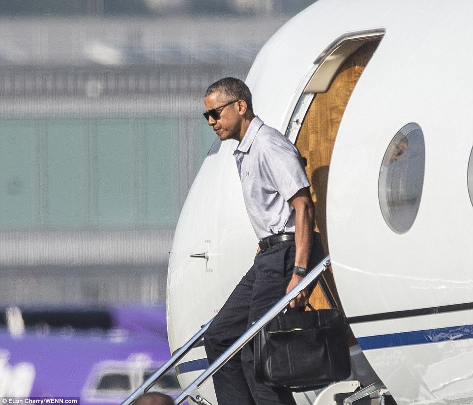 Obama juega golf en Escocia - obama-escocia-2