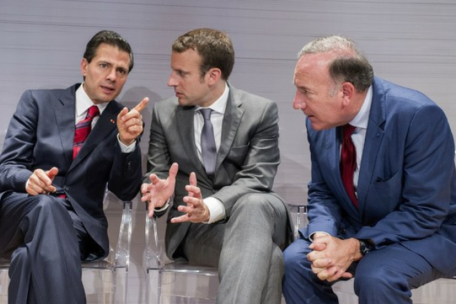 Peña Nieto felicita a Macron por su victoria en las elecciones - peña-nieto-macron