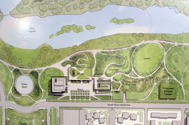 Obama presenta proyecto para biblioteca gigante en Chicago - plan-biblioteca-obama