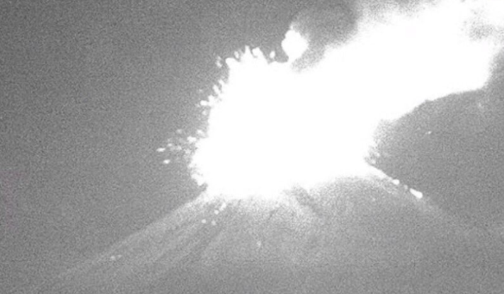 Aumenta la actividad del volcán Popocatépetl Aumenta la actividad del volcán Popocatépetl