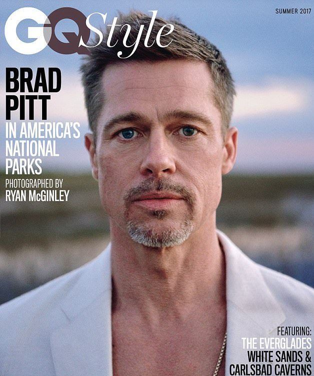 Brad Pitt habló sobre su separación de Angelina Jolie - portada-gq-e1493830644457