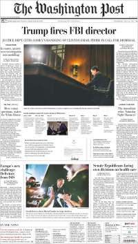 El debate y el exdirector del FBI en primeras planas - portadas-10-mayo-twp