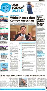 SEDENA y Trump en primeras planas del jueves - portadas-11-mayo-usat