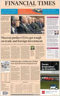 Robo de combustible y Trump en primeras planas del viernes - portadas-12-mayo-financial