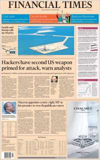 Javier Valdez y Trump en primeras planas del martes - portadas-16-may-financial