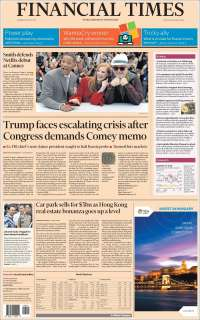 EPN y Trump en primeras planas del jueves - portadas-18-may-financial