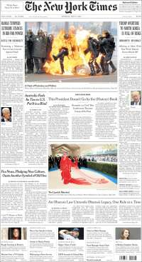 TLC y EPN en primeras planas del martes - portadas-2-mayo-nyt
