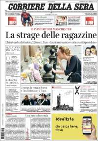 TLC y Manchester en primeras planas del miércoles - portadas-24-may-italia