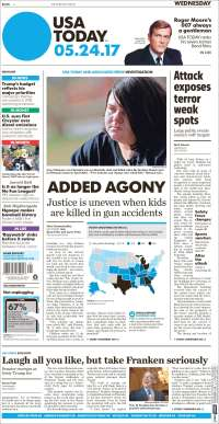 TLC y Manchester en primeras planas del miércoles - portadas-24-may-usat