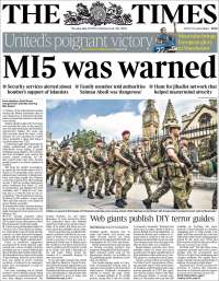 Robo de combustible y Manchester en primeras planas del jueves - portadas-25-may-times