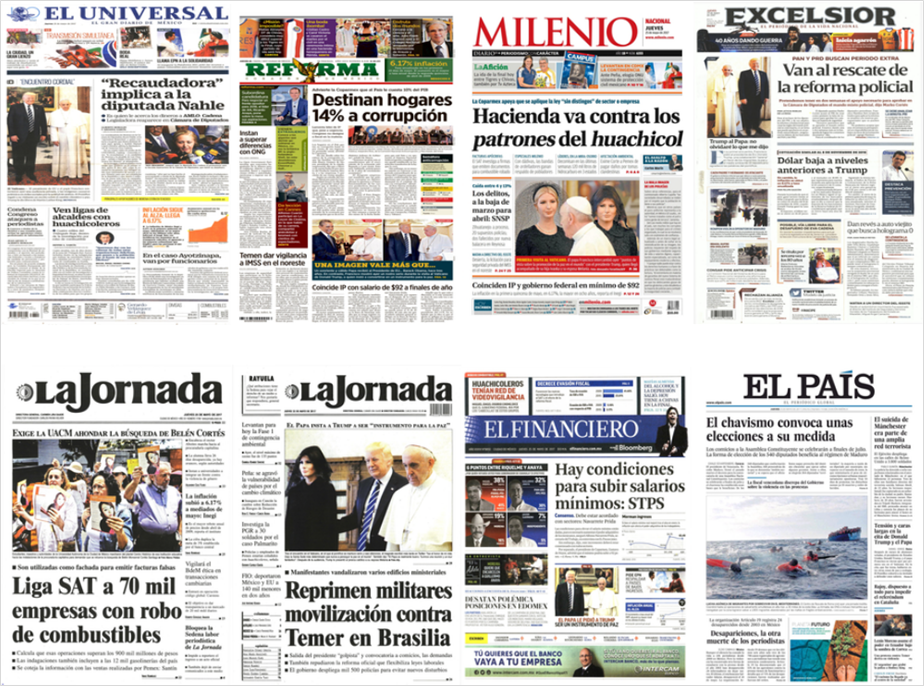 Robo de combustible y Manchester en primeras planas del jueves